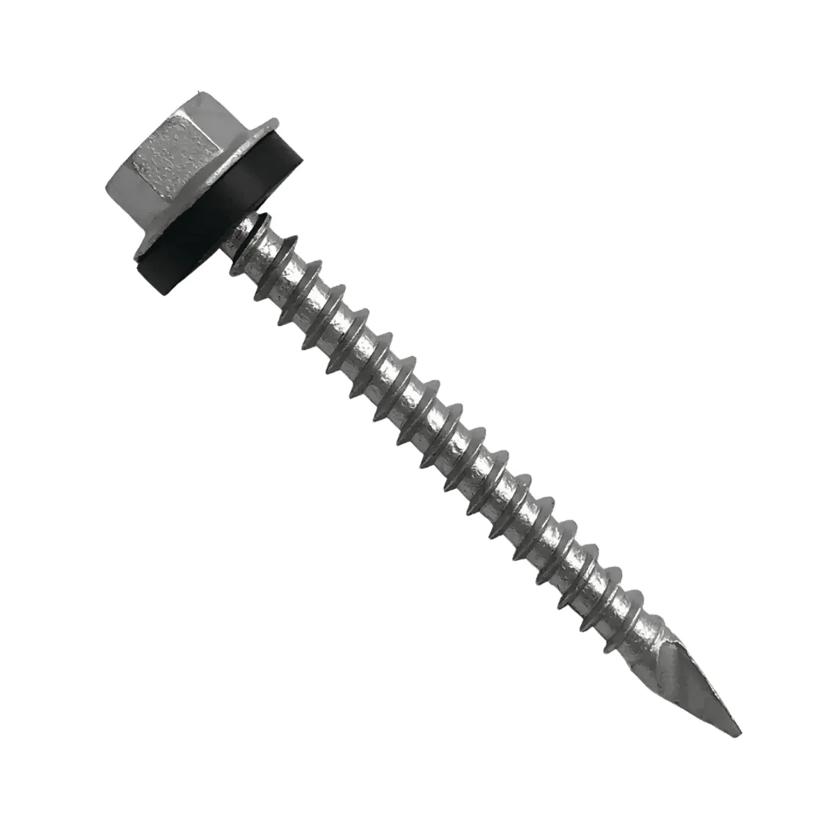 GENERICO - TORNILLO AUTOPERFORANTE HEXAGONAL 10x2 1/2 CON GOLILLA EPDM 100 UNIDADES