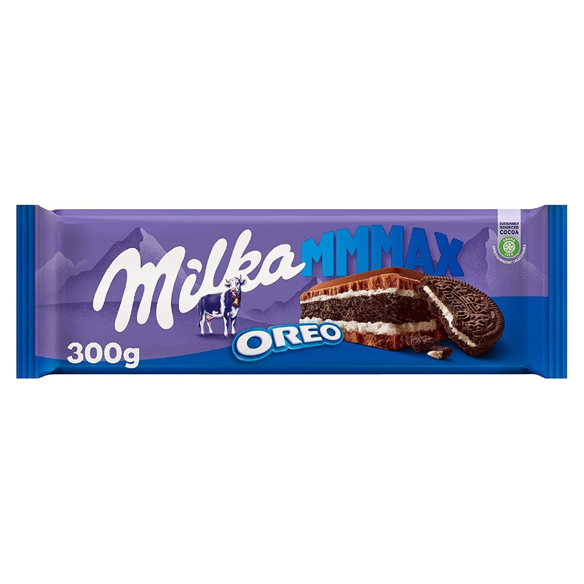 MILKA - Barra Chocolate Oreo Milka 300 g