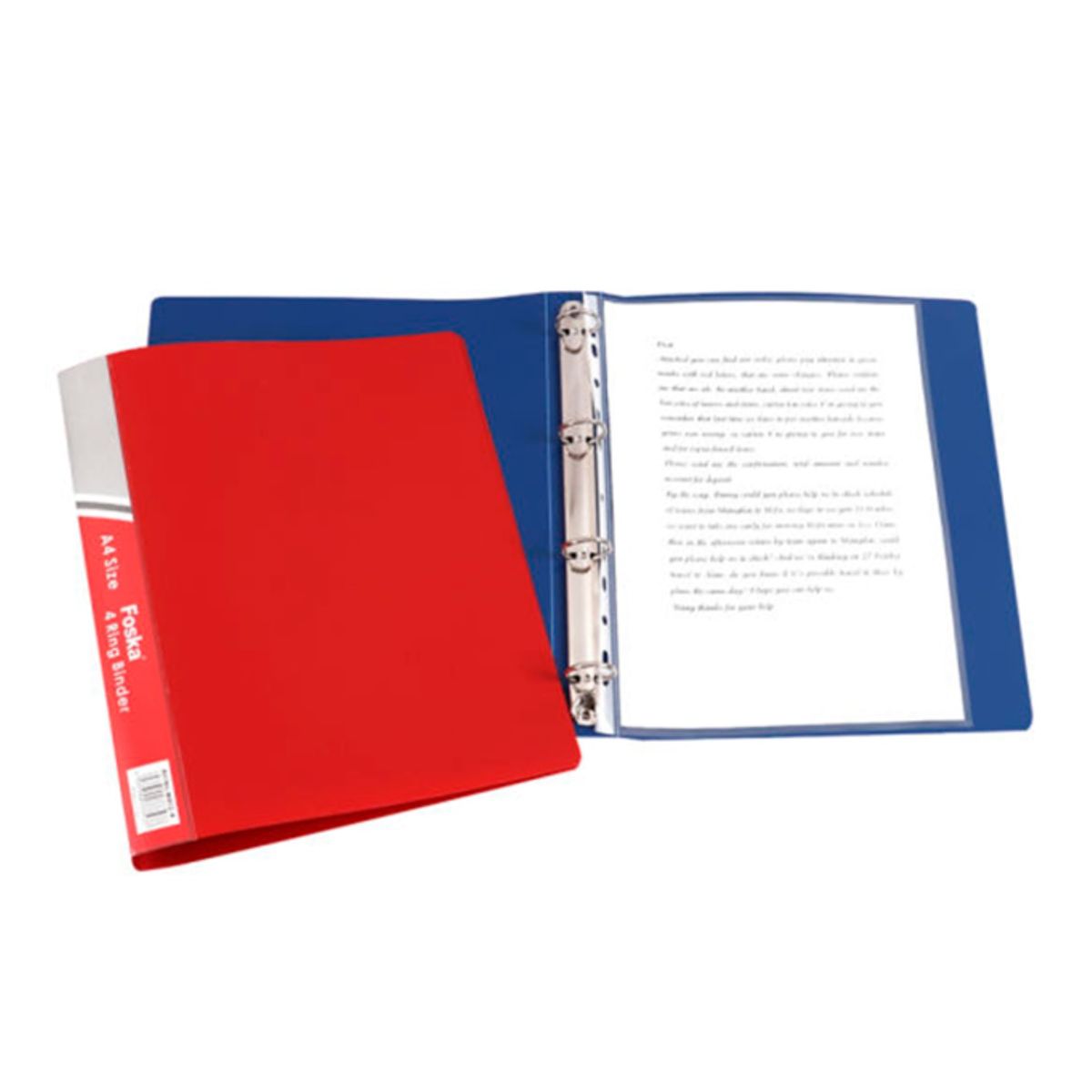 FOSKA - Carpeta con doble acco A4 W412-2 FOSKA