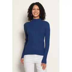 WADOS - SWEATER MANGA LARGA SOLIDO CON CUELLO ALTO