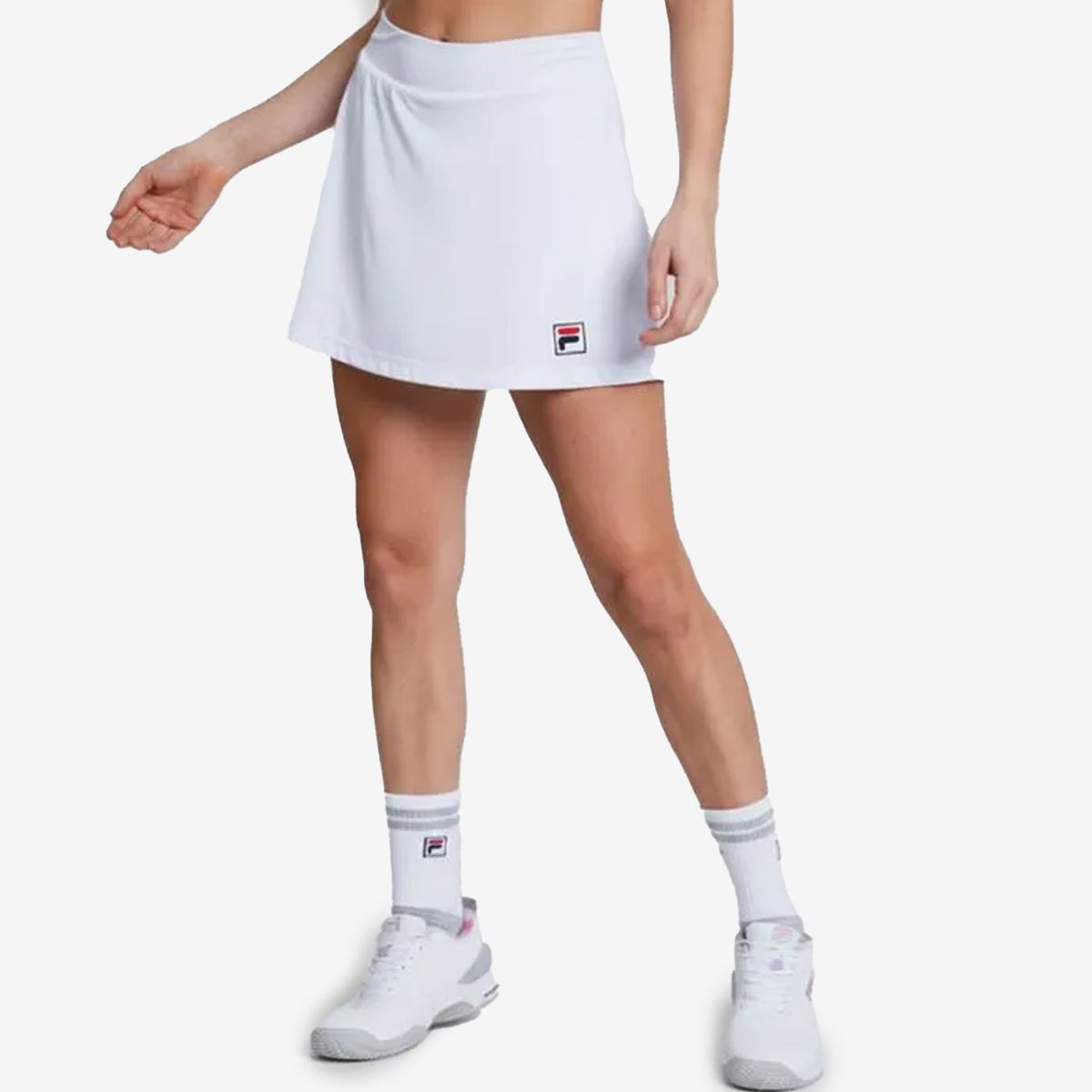 FILA - Falda Fila Tennis Basic Mujer Blanco