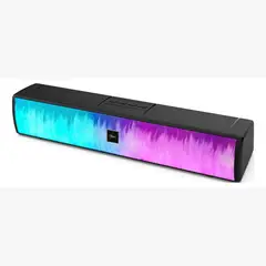 MLAB - Mini Soundbar Flaming Smoke Bluetooth Sb-200 Malb Color Negro Barra De Sonido