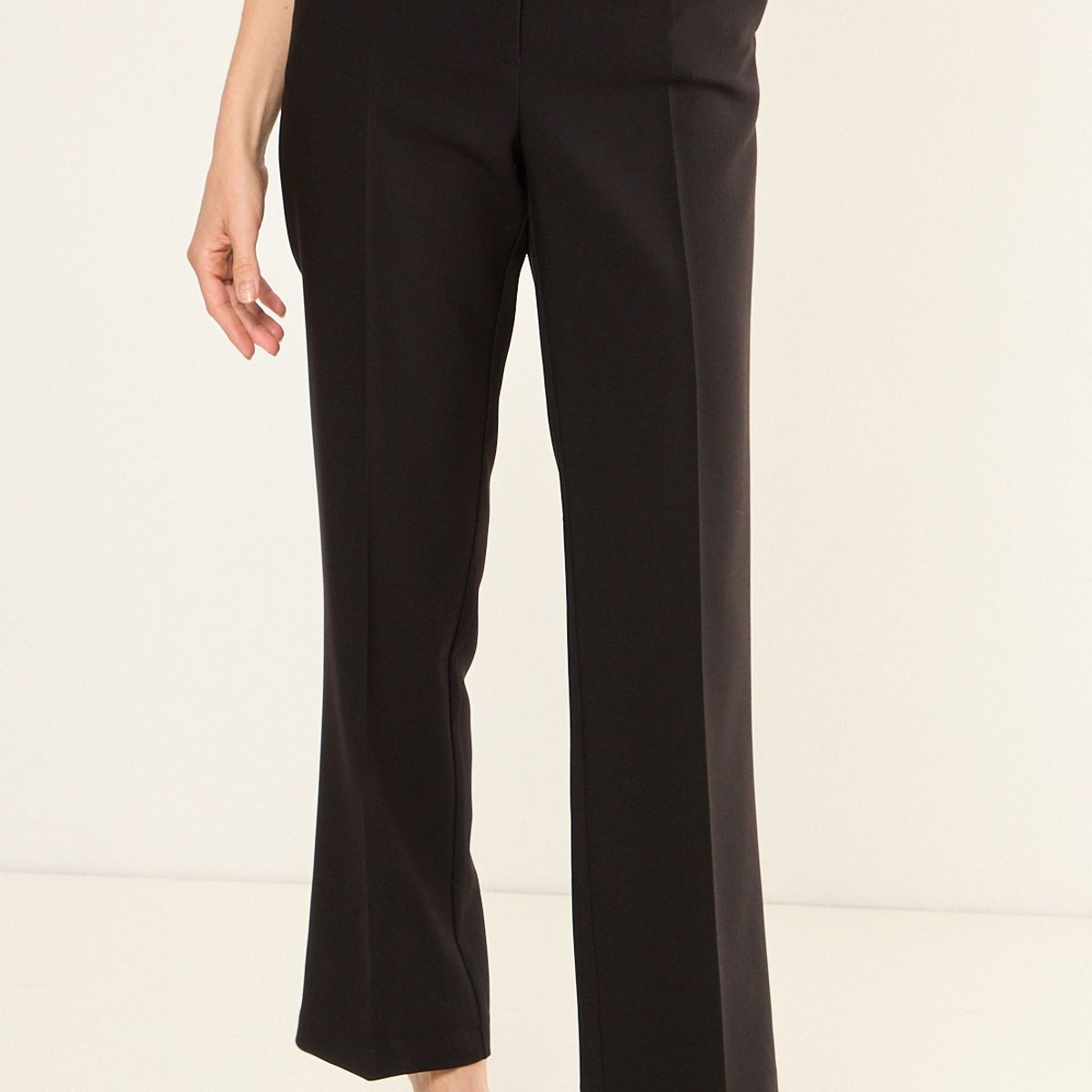 MA GRIFFE - Pantalon Liso Mujer Negro Magriffe