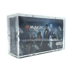 GENERICO - Caja Acrílica Protector de Play Booster MTG 8x21x13.5 cm