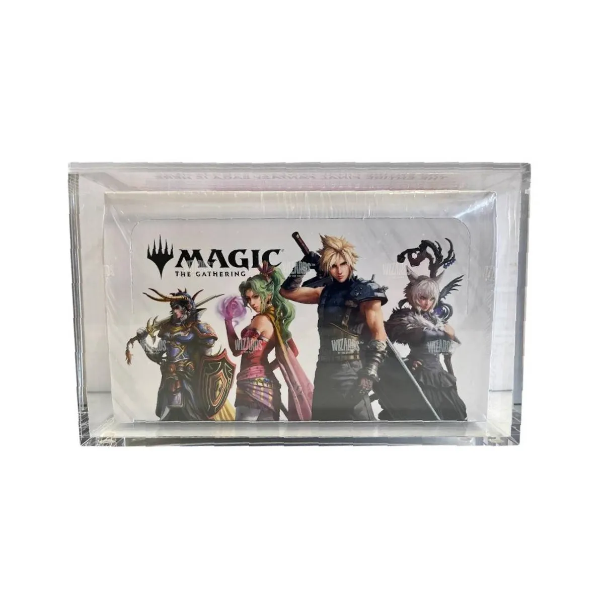GENERICO - Caja Acrílica Protector de Play Booster MTG 8x21x13.5 cm