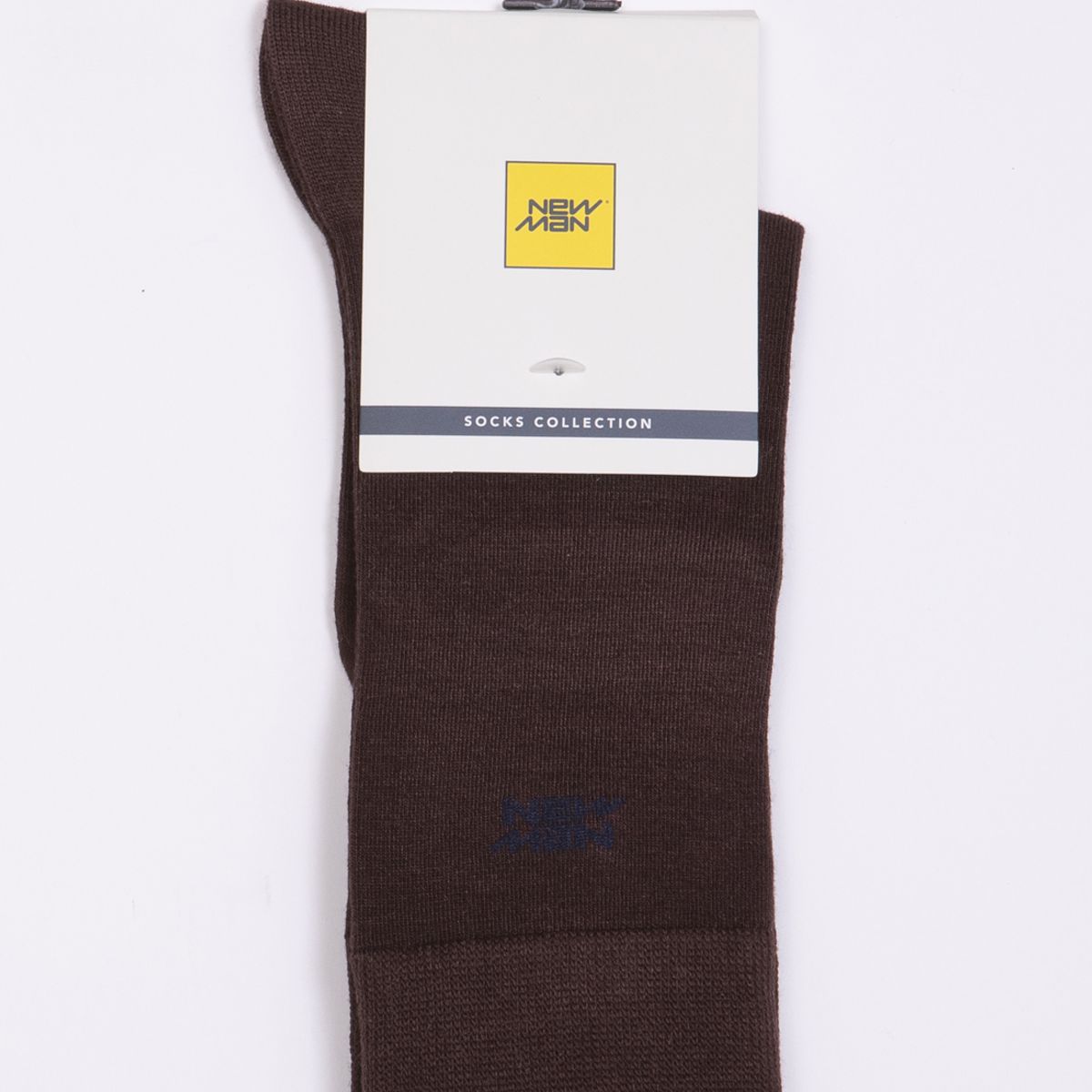 NEW MAN - Calcetin Básico Brown New Man