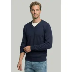 NEW MAN - Sweater Monaco Navy Melange