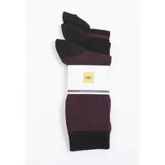 NEW MAN - Tripack De Calcetines Black