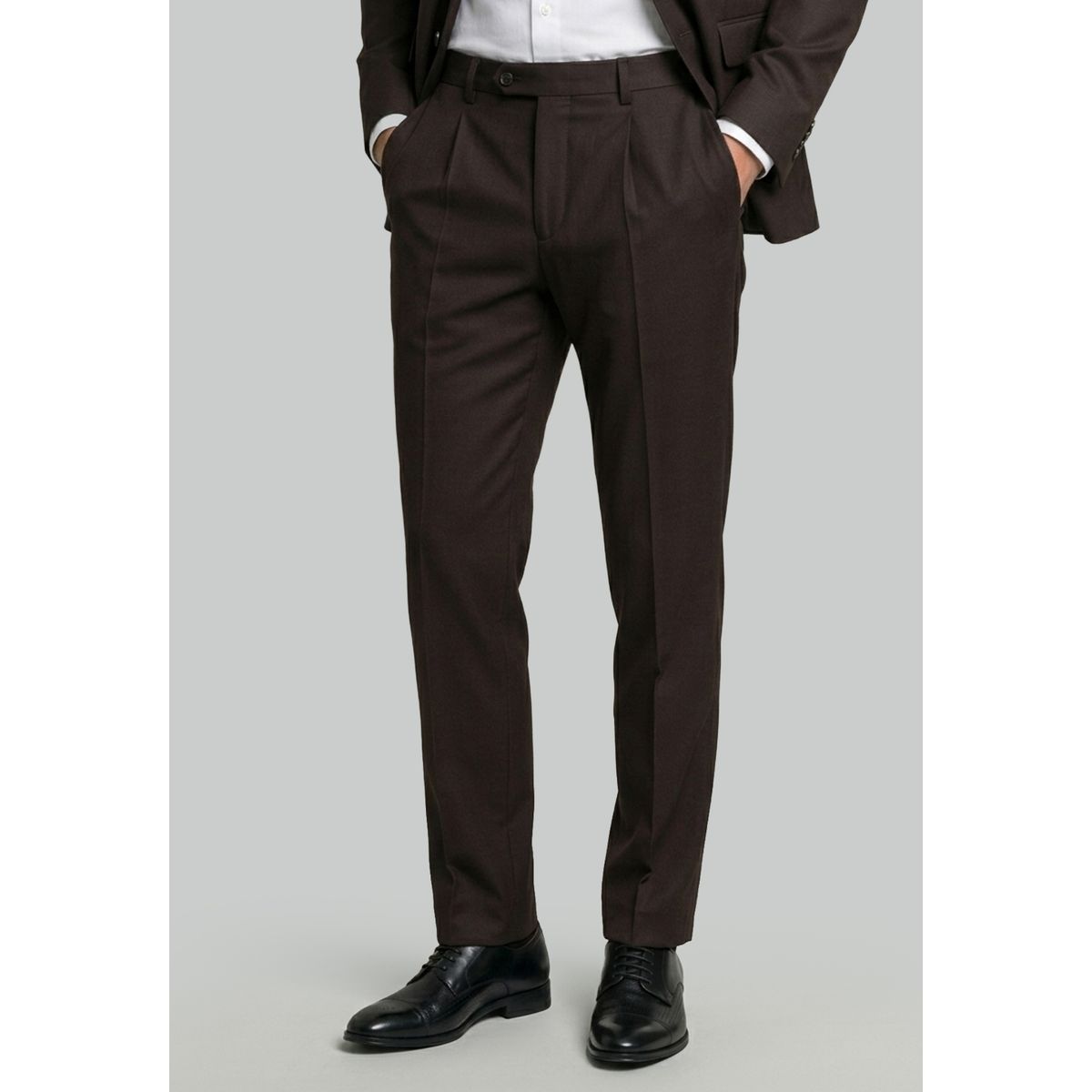NEW MAN - Pantalón Amberes Brown New Man