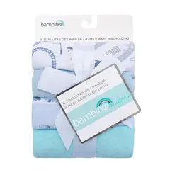 BAMBINO - Toallitas de Limpieza Set 8 Niño Caminos