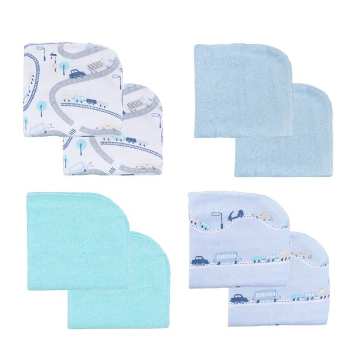 BAMBINO - Toallitas de Limpieza Set 8 Niño Caminos