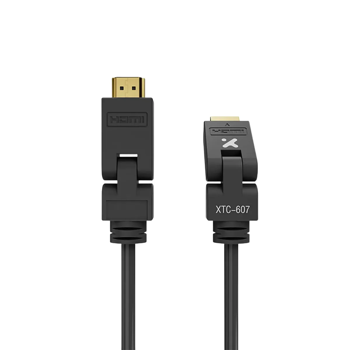 XTECH - Xtech XTC-607 Cable HDMI 1.8m Giratorio 180°, 4K 30Hz, HDMI 1.4, 10.2Gbps, Ethernet