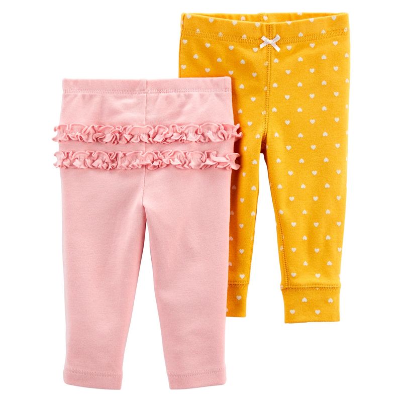CARTER'S - Buzo Algodón Pack 2 Unidades Bebé Niña Carter's