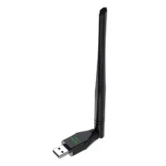 GENERICO - Adaptador USB WiFi 150Mbps Veggieg V-K150 Antena 5dB Plug & Play PC Notebook