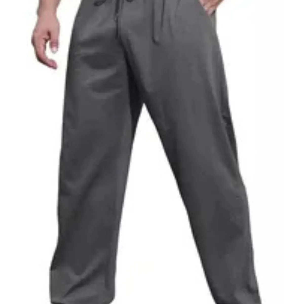 LOOK SHOP - Pantalon Hombre Buzo Recto Tradicional Delgado Verano 890
