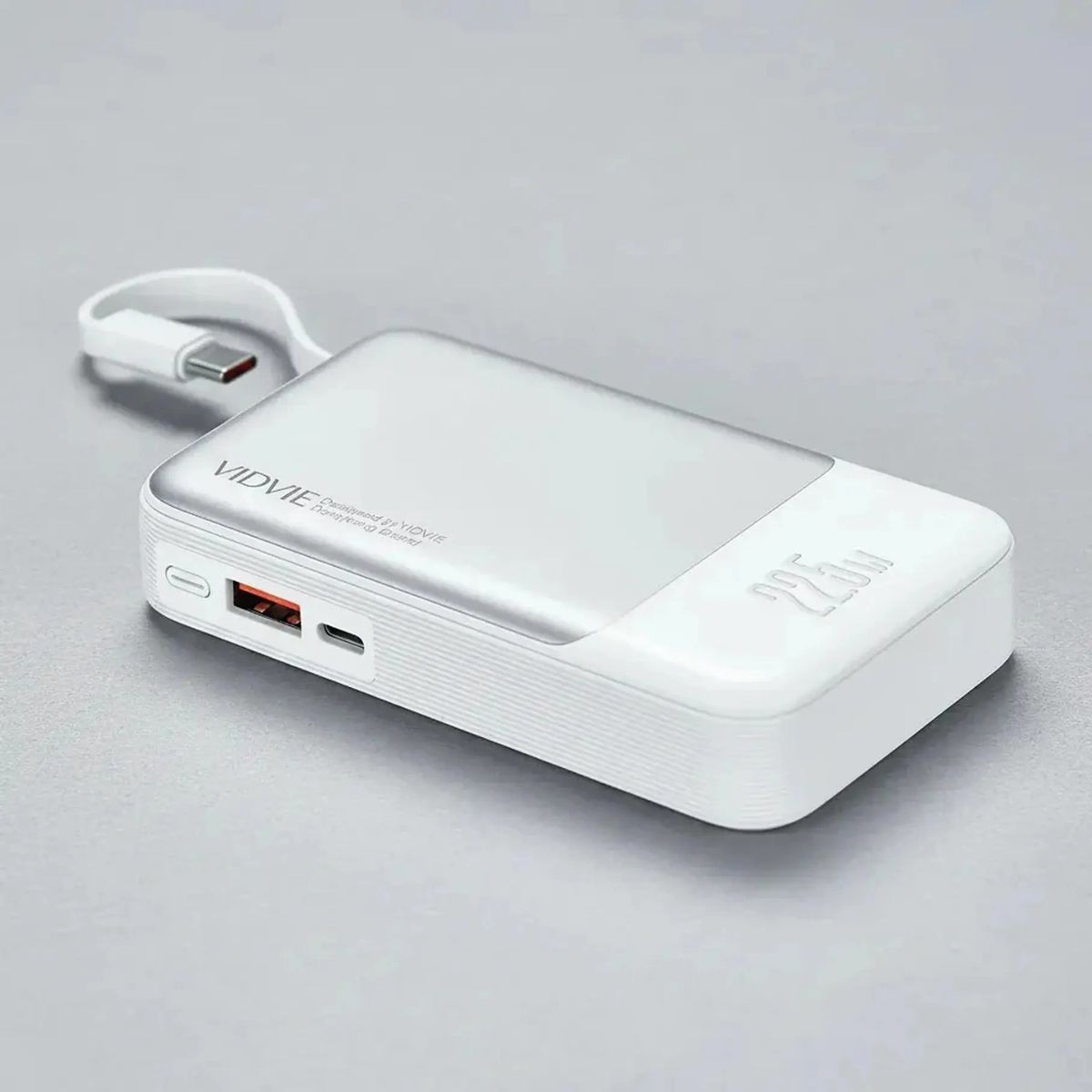 Power Bank Vidvie 10000 Mah Retractable Type-c Charging Cable Power Bank PB7028, marca GENERICO - Foto 2