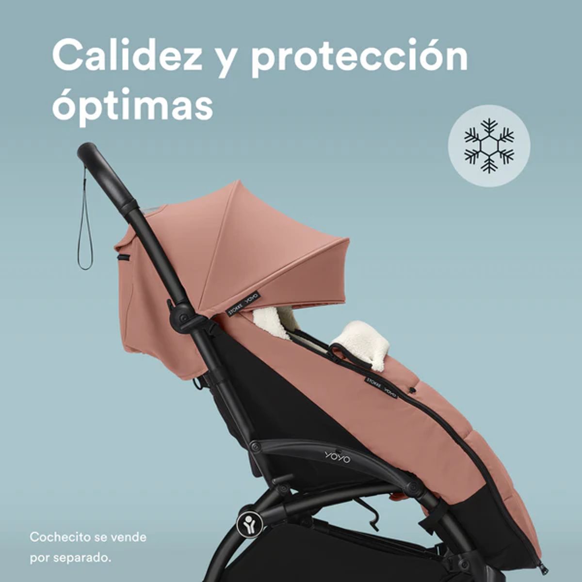 STOKKE - Saco de Invierno para Coche Ultracompacto Stokke® YOYO - Ginger - YOYO by Stokke
