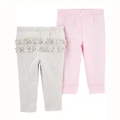 CARTER'S - Buzo Algodón Pack 2 Unidades Bebé Niña
