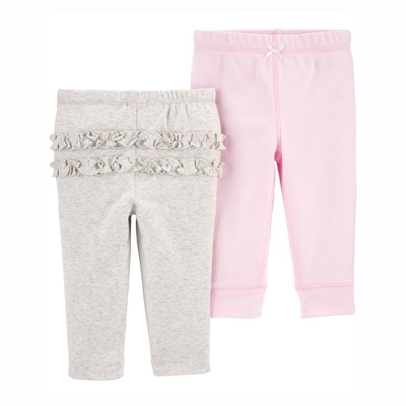 CARTER'S - Buzo Algodón Pack 2 Unidades Bebé Niña Carter's