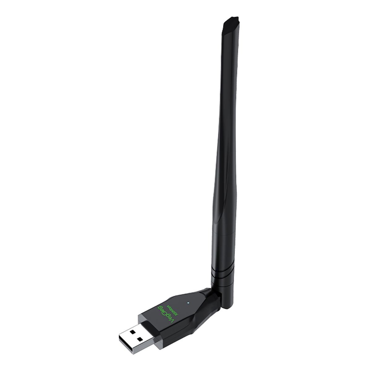 GENERICO - Adaptador USB WiFi 300Mbps Veggieg V-K300 Antena 5dB Plug & Play PC Notebook
