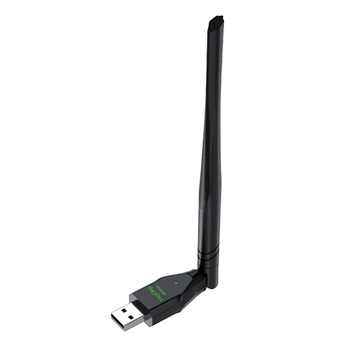 GENERICO - Adaptador USB WiFi 300Mbps Veggieg V-K300 Antena 5dB Plug & Play PC Notebook