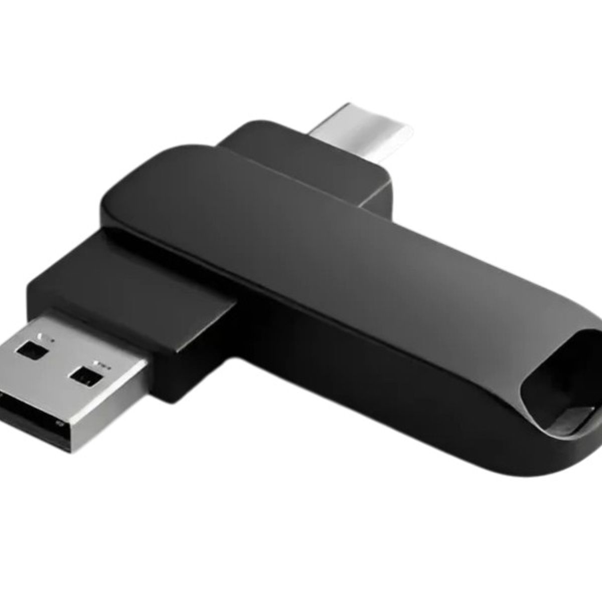 GENERICO - Pendrive 2tb para Celular y Computador USB a C Negro