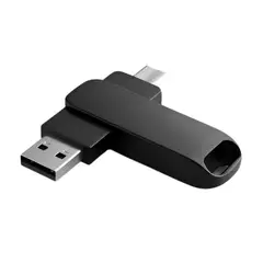 GENERICO - Pendrive 2tb para Celular y Computador USB a C Negro