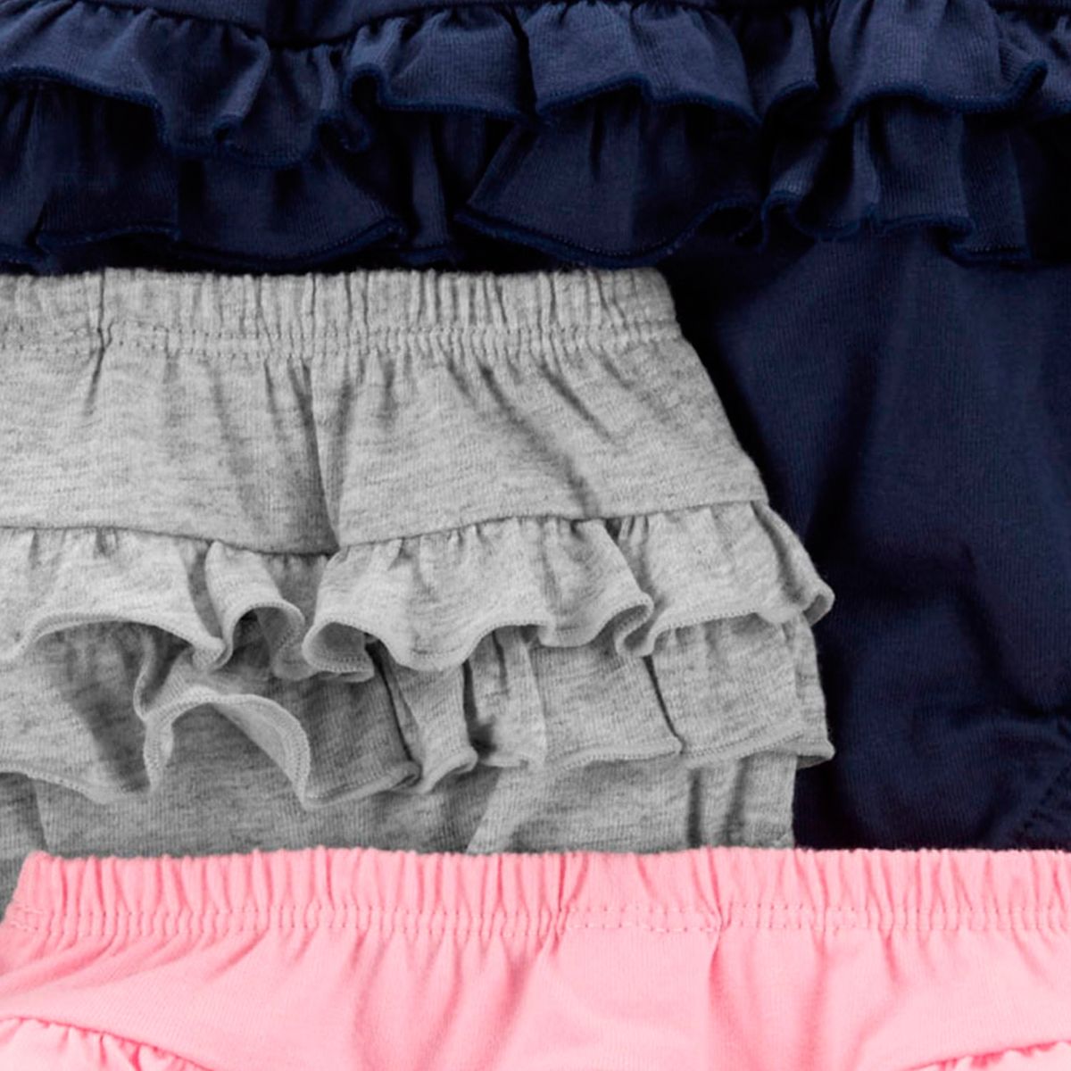 CARTER'S - Short Vuelos Pack 3 Unidades Bebe Niña Carter's