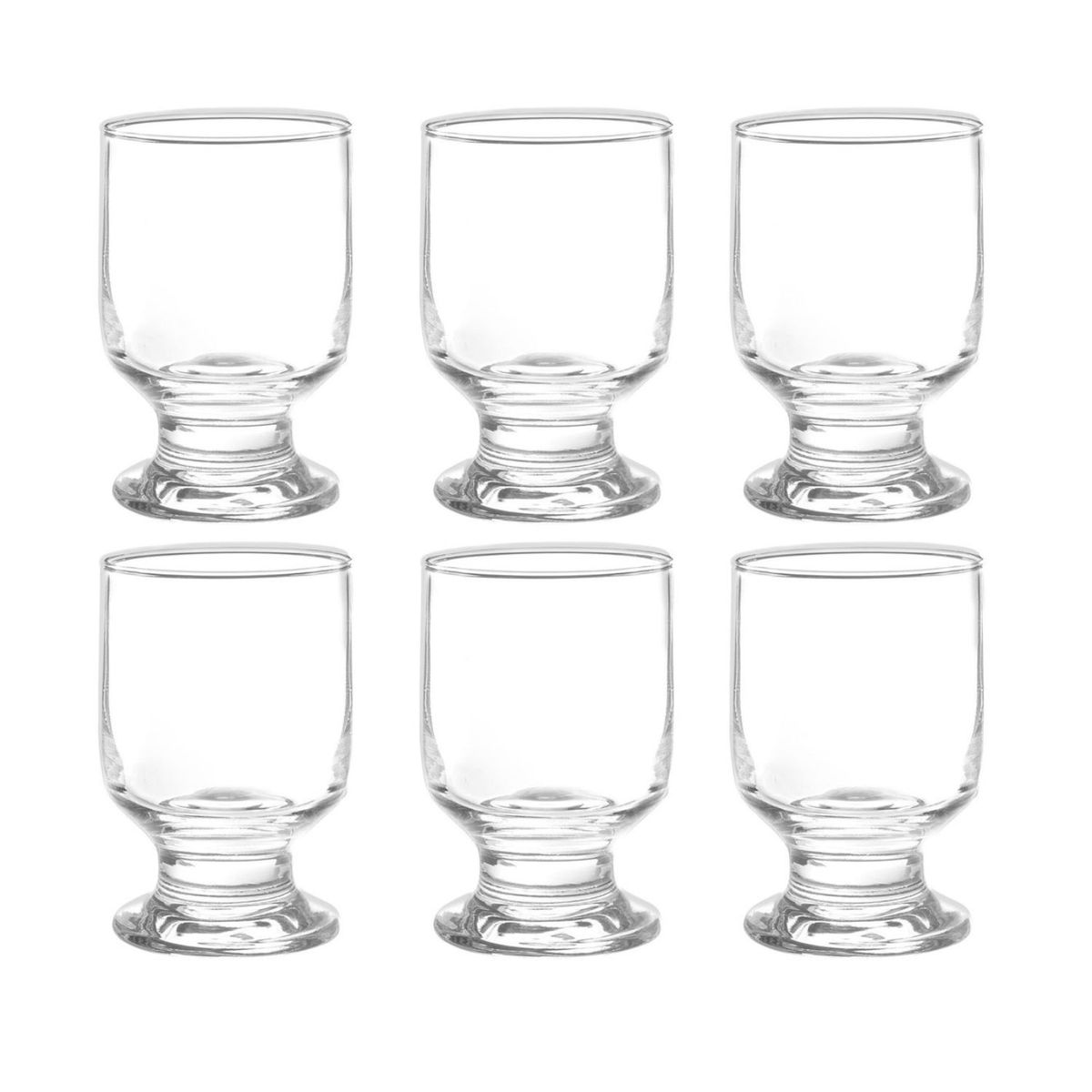 CRISTAR - Set 6 Copas Vinotinto 172ml Lexington Cristar