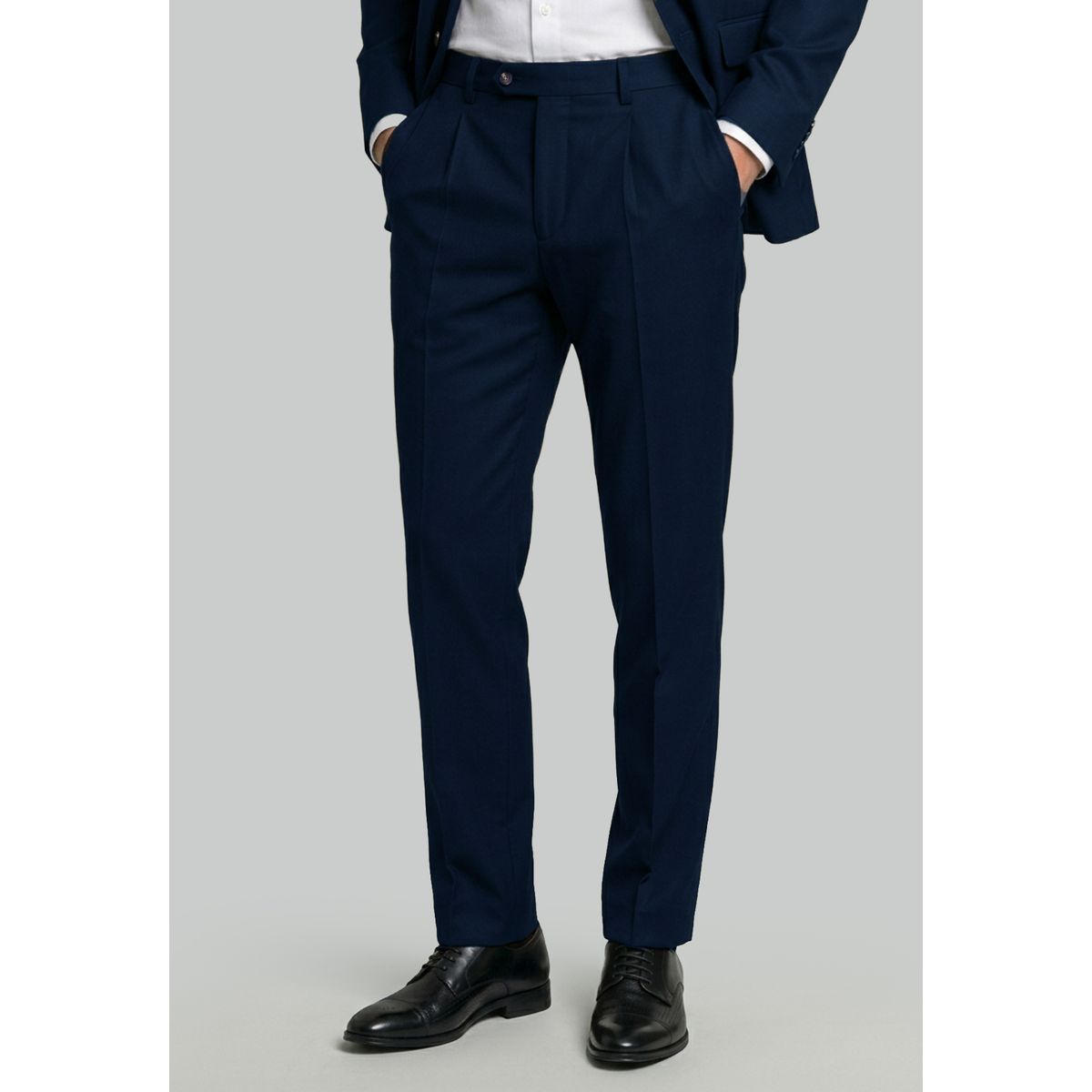 NEW MAN - Pantalón Amberes Navy New Man