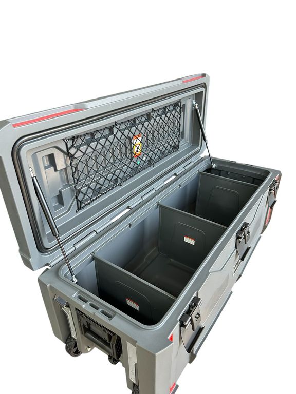 VOLCANO Tool box rotomoldeada TH 175 lt con bombines hidraulicos ...