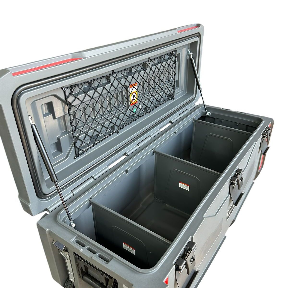 VOLCANO - Tool box rotomoldeada TH 175 lt con bombines hidraulicos - Volcano