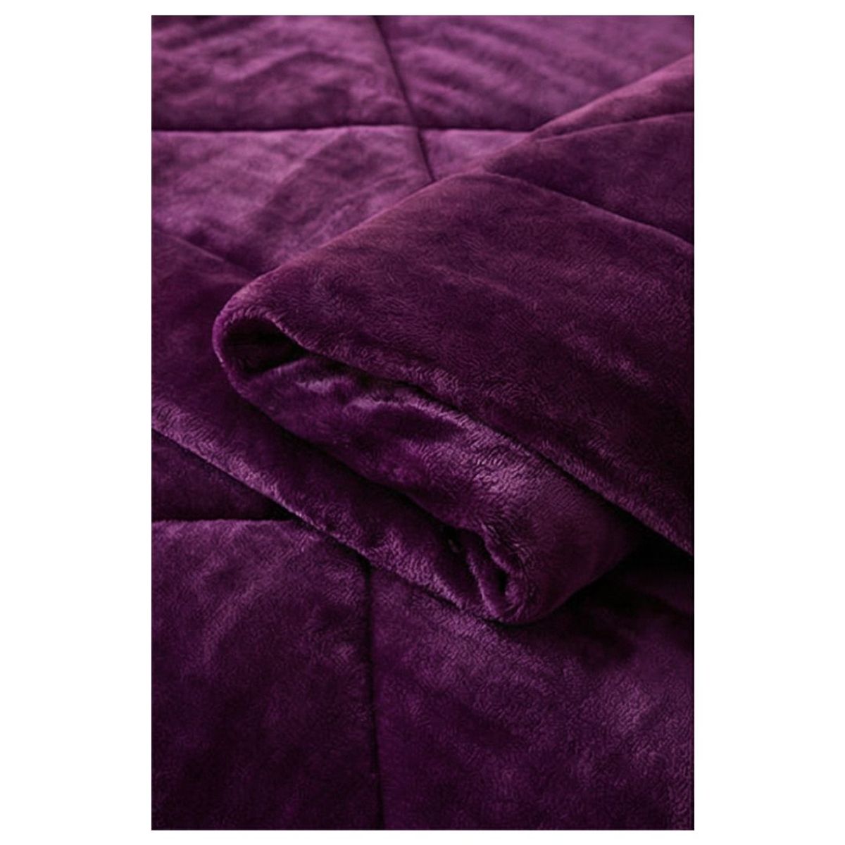 GENERICO - Cobertor Chiporro Invierno 2 Plazas - Morado S007