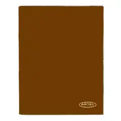 ARTEL - Carpeta con Gusano Café