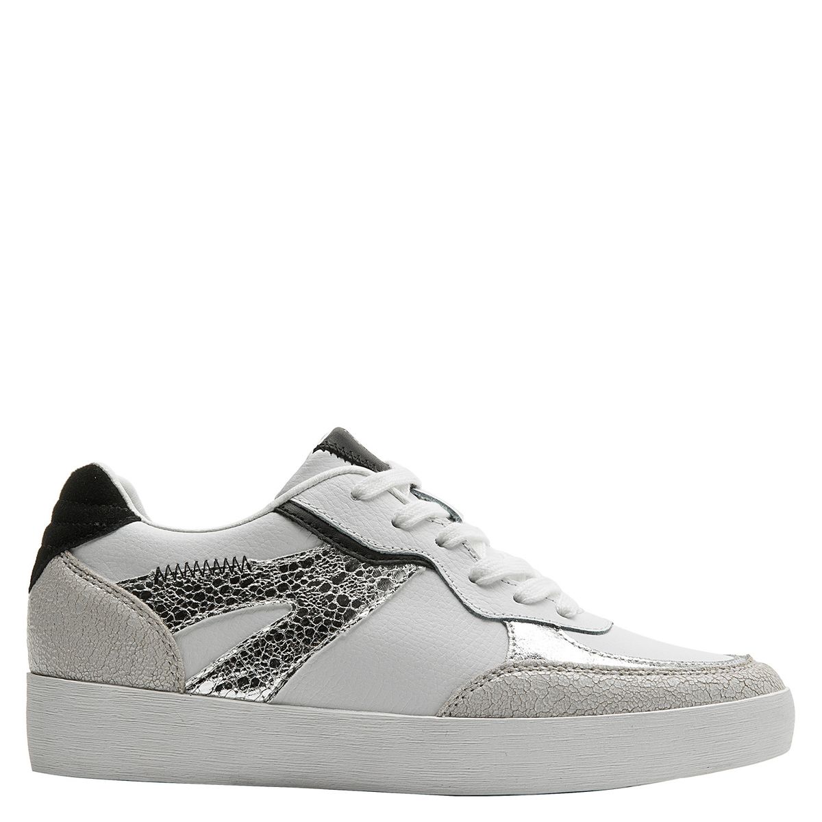 POLLINI - Zapatilla Casual Mujer Blanco Pollini