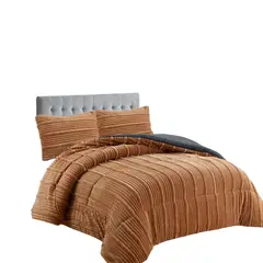 GENERICO - Plumon De Invierno Texturizado Con Chiporro 2 Plazas