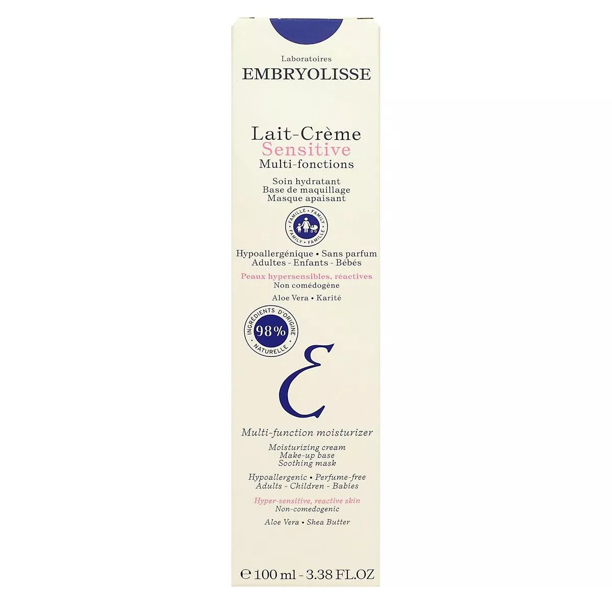 EMBRYOLISSE - LecheCrema Concentrada Sensitive 100 ml