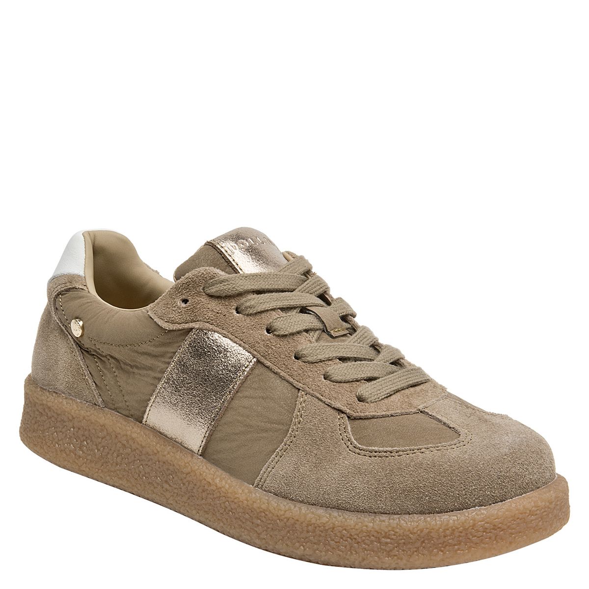 POLLINI - Zapatilla Casual Mujer Marrón claro Pollini