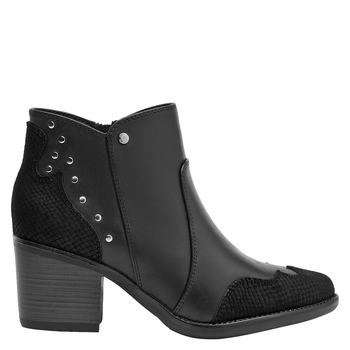 POLLINI - Botín Mujer Casual Negro Pollini