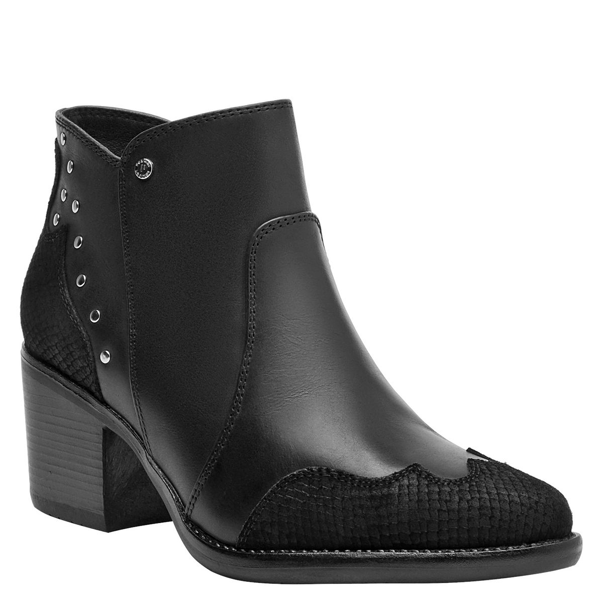 POLLINI - Botín Mujer Casual Negro Pollini