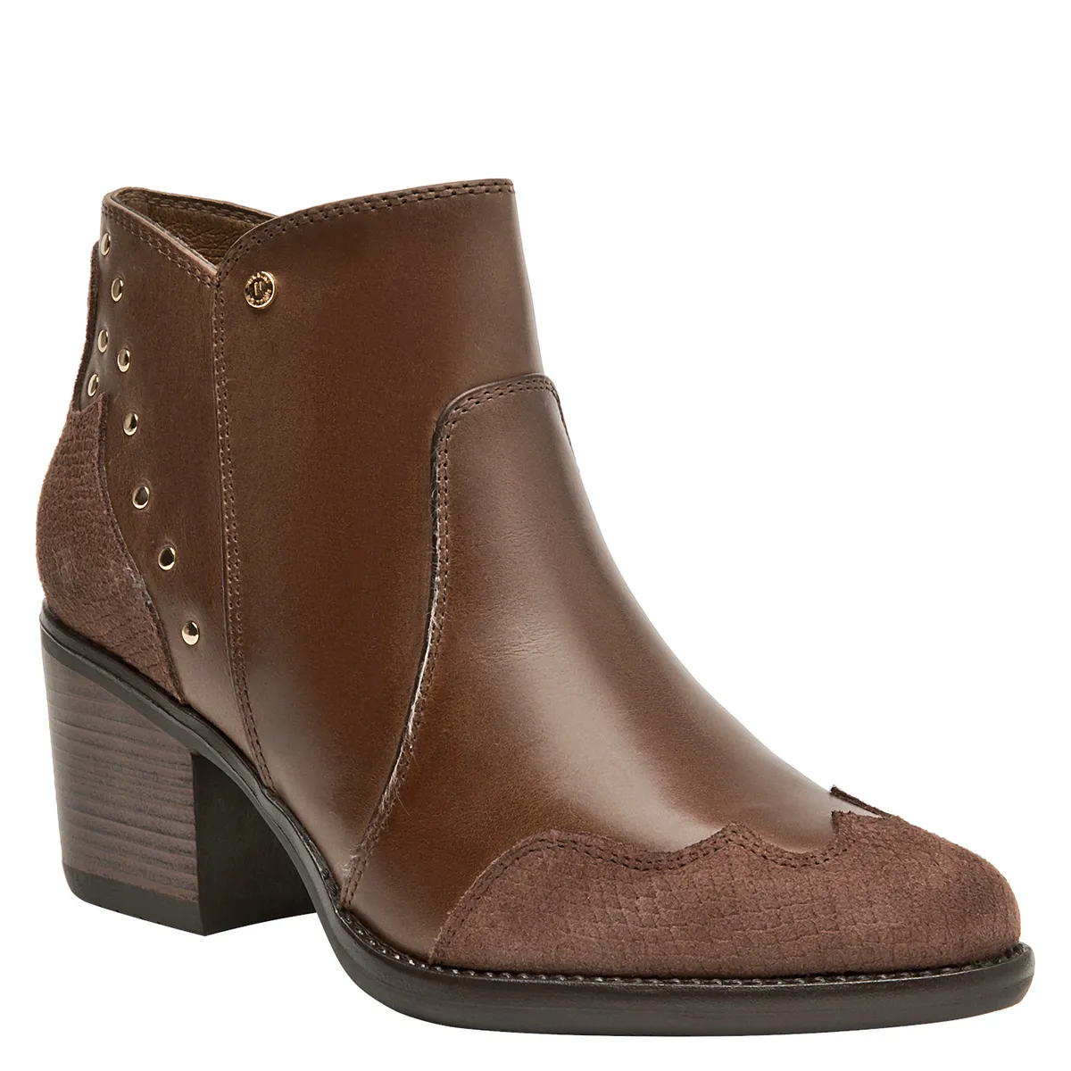 POLLINI - Botín Mujer Casual Marrón  Pollini