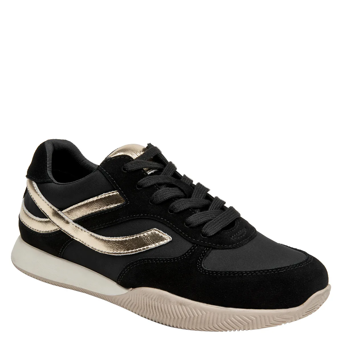 POLLINI - Zapatilla Casual Mujer Negro Pollini