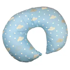 GENERICO - Cojín de Lactancia Celeste Nubes