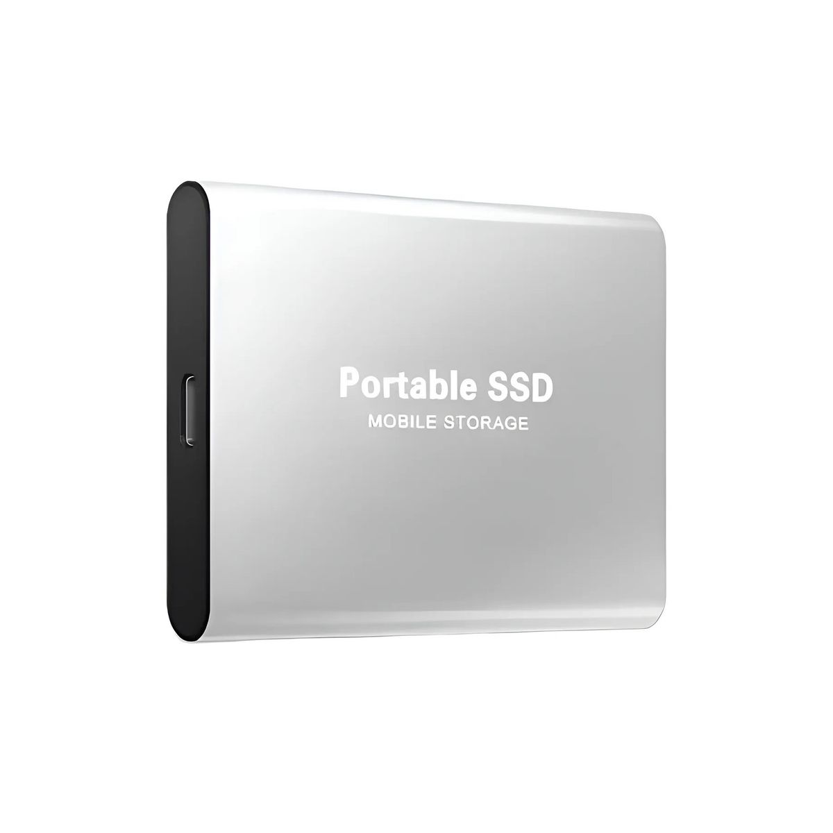 GENERICO - Disco Duro Externo  2Tb 2.0 USB Tipo C Plateado