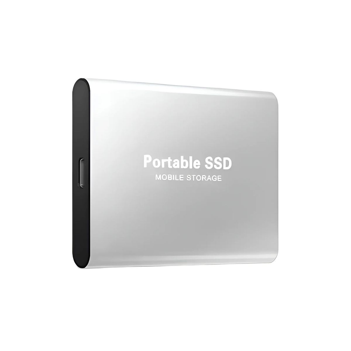 GENERICO - Disco Duro Externo  2Tb 2.0 USB Tipo C Plateado