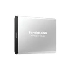 GENERICO - Disco Duro Externo 2Tb 2.0 USB Tipo C Plateado