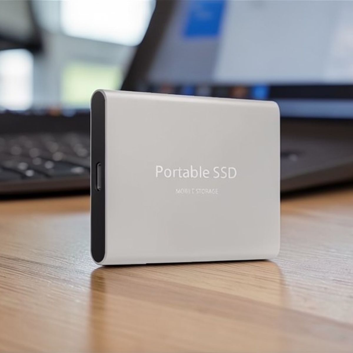 GENERICO - Disco Duro Externo  2Tb 2.0 USB Tipo C Plateado