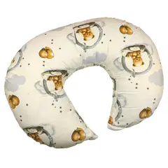 GENERICO - Cojín de Lactancia Gris Osito