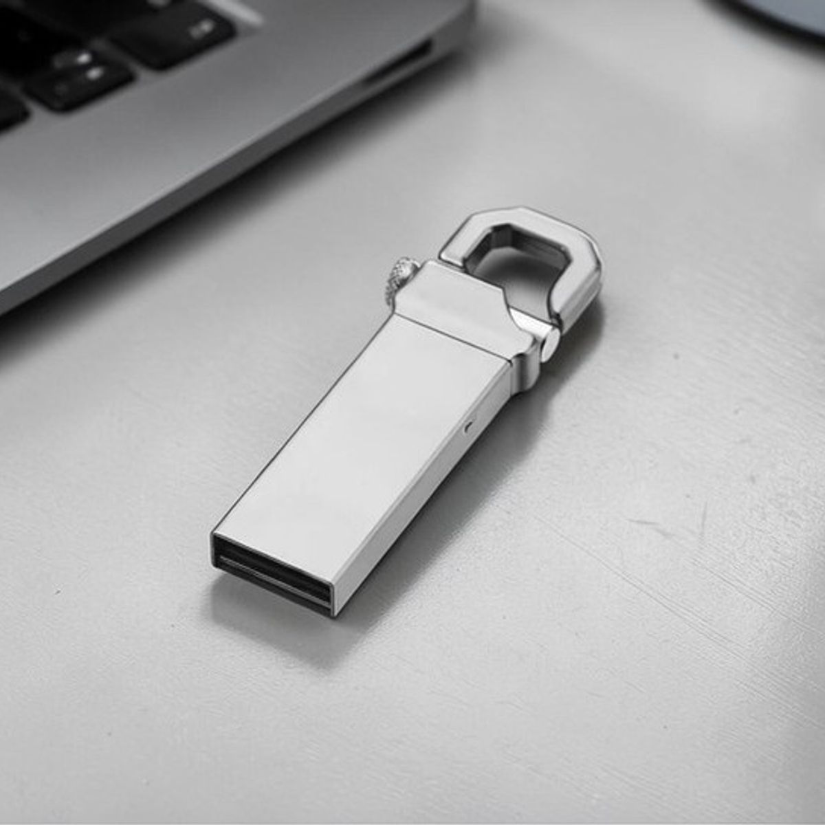 GENERICO - Pendrive Usb 2tb Metálico 2.0 Memoria USB Plateado