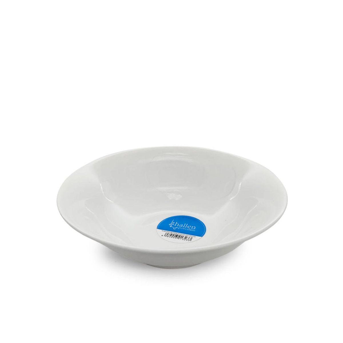 HALLEN - Plato Hondo Grande Porcelana  Plato Sopa Hallen - 23cm X6
